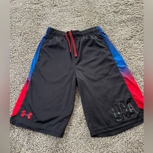 Under Armour athletic shorts. Youth Large.